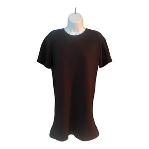 Madewell Black Short-sleeve T Shirt Dress Size Small Excellent Condition